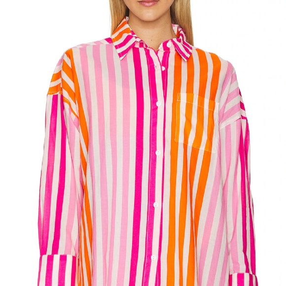 BEACH RIOT Alexa Top Sunset Stripes S/M NEW IN BAG - Picture 3 of 12